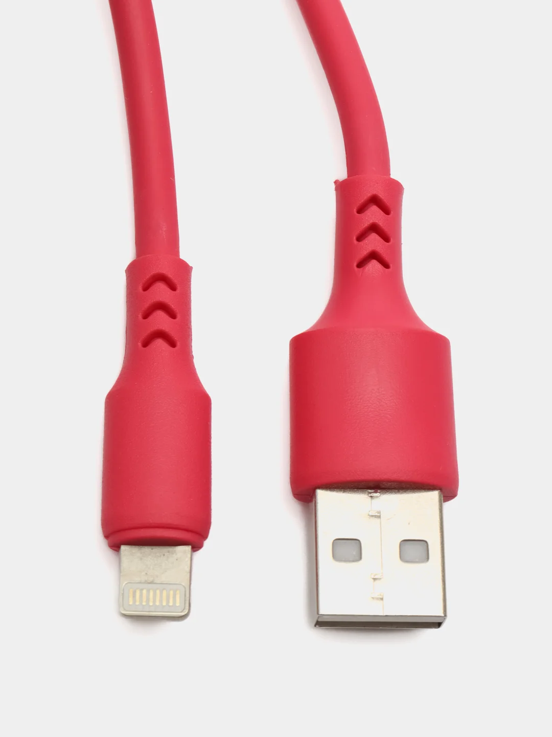 Красный кабель быстрой зарядки для iPhone, Дата-Кабель, Lightning-USB