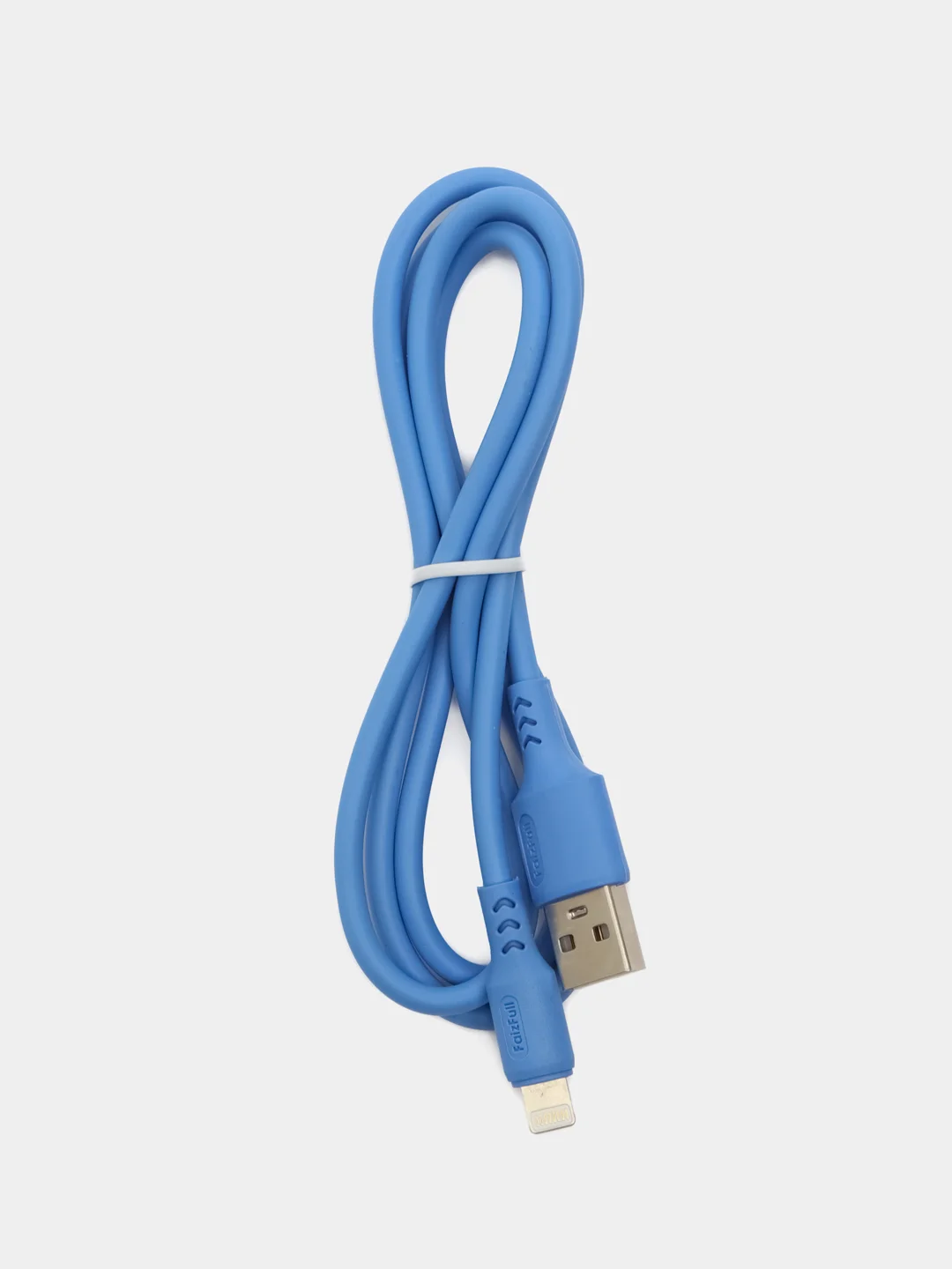 Синий кабель быстрой зарядки для iPhone, Дата-Кабель, Lightning-USB
