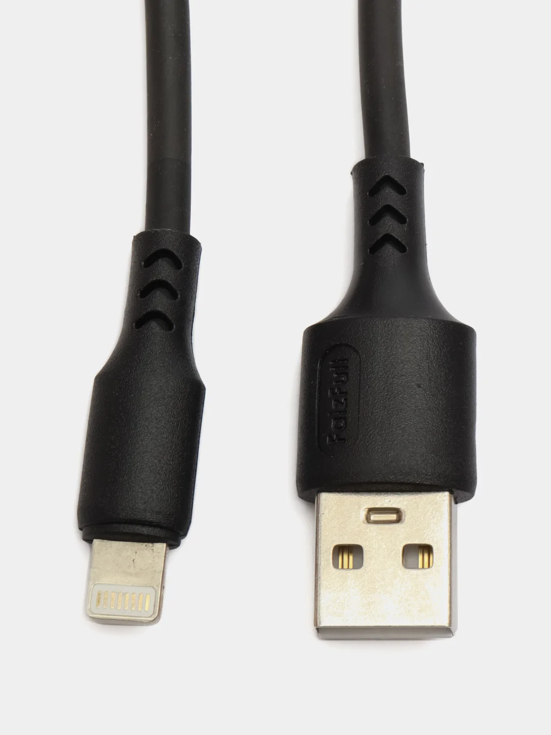 Черный кабель быстрой зарядки для iPhone, Дата-Кабель, Lightning-USB