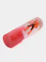 Красный слайм с игрушкой для мальчика