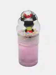 Конфетный слайм-лизун с игрушкой - Микки Маус, с шариками 3 в 1