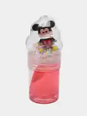 Коралловый слайм-лизун с игрушкой - Микки Маус, с шариками 3 в 1