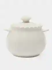 Сахарница керамика, 10х8.9х8.4 см, с ложкой, на подставке, Y4-6587