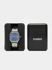 Синий наручные часы Casio с кварцевым механизмом, унисекс