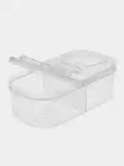 Белый контейнер для хранения продуктов, специй