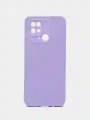 Сиреневый чехол Xiaomi Redmi 10C 4G / Сяоми Редми 10С 4Г силиконовый, цветной, матовый