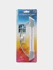 Термометр оконный "Премиум" ТБ-209 на гвоздиках/липучке, нерж.сталь, блистер