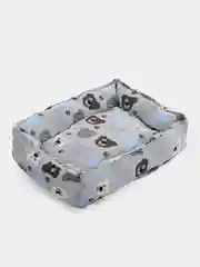 Пастельно-коралловый лежак для кошек и маленьких собак