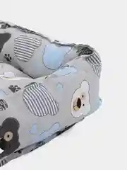 Пастельно-коралловый лежак для кошек и маленьких собак