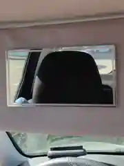 Серый металлик зеркало на козырек автомобиля