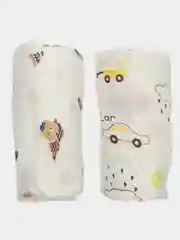 Коралловый пеленка муслиновая для новорожденных, набор 2шт, для малышей, грудничков, плед, детский 0+