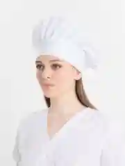 Белый колпак повара "Гриб" Тиси , белый