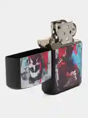 Бронзовый зажигалка классическая, бензиновая
