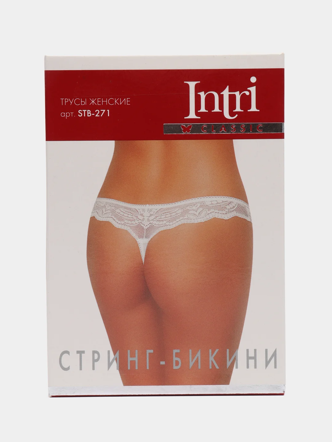 Голубой трусы женские стринги
