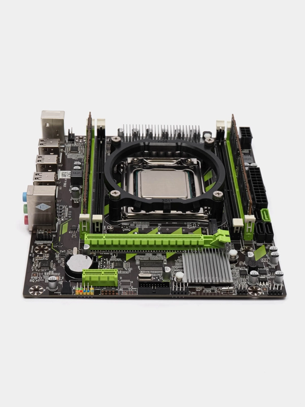 Комплект материнская плата X79 LGA2011,процессор Intel Xeon E5 2650V2, память 32 ГБ