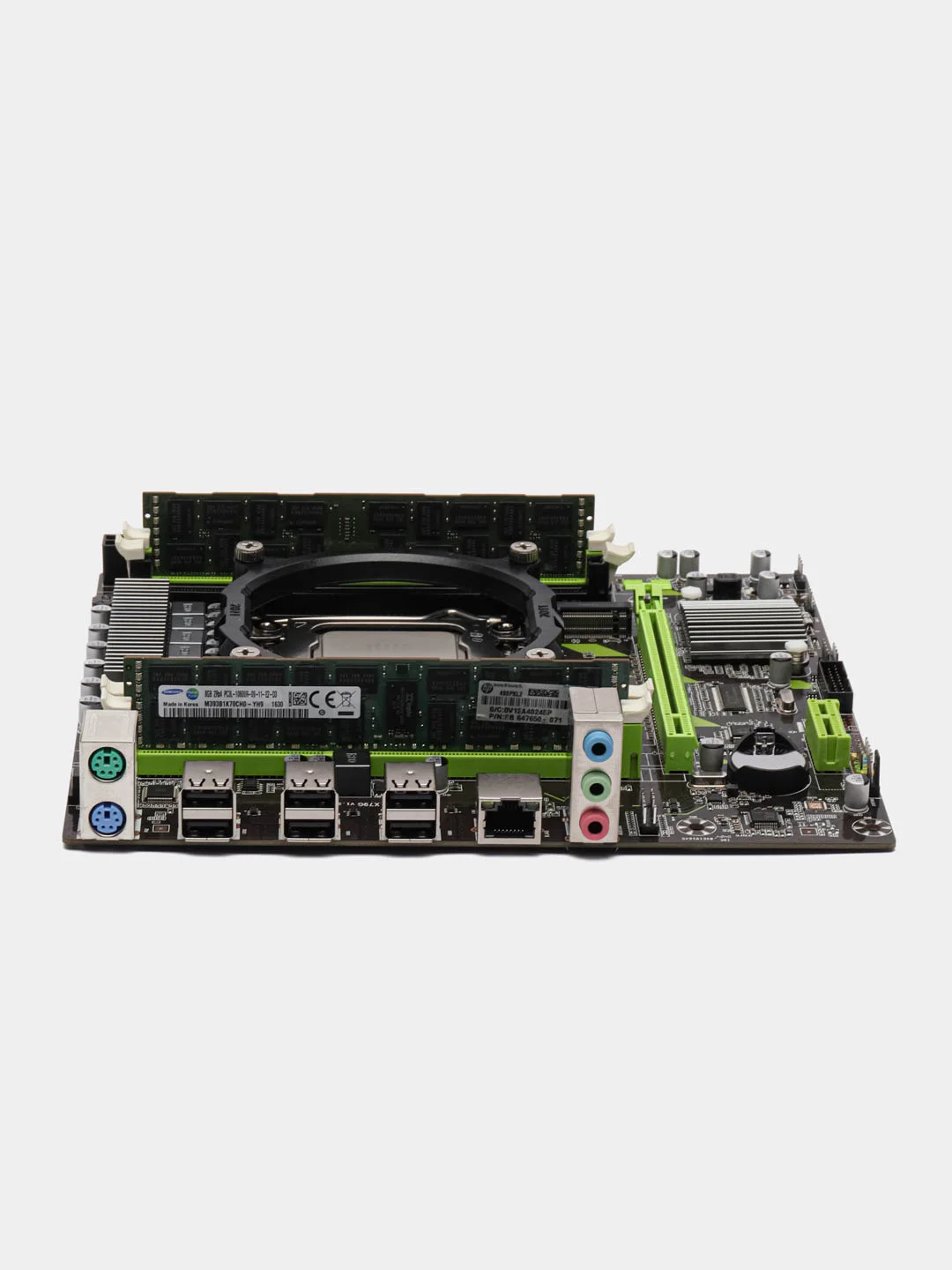 Комплект материнская плата X79 LGA2011,процессор Intel Xeon E5 2650V2, память 32 ГБ