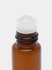 Флакон для духов портативный атомайзер,для парфюма,коричневое стекло с пластиковым роликом