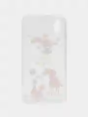 Розовый чехол с принтом для Huawei Y5 2019