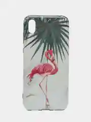 Зеленый чехол с принотом для Honor 9S / Xiaomi redmi 9 / Y5 2019