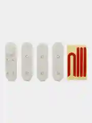 Белый пластиковые светоотражающие накладки Xiaomi M365 M365 Pro 1S / AOVO M365 / Mini Robot 365