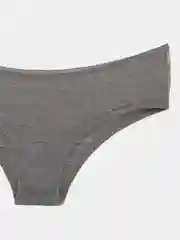 Серый меланж женские трусы