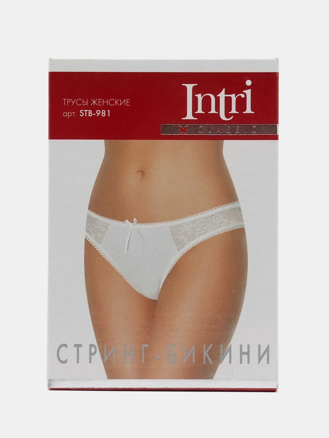 Белый трусы женские стринги