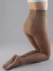 Бежевый колготки женские Giulia Positive Relax 50 , больших размеров