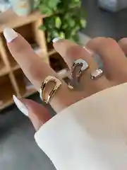 Кольцо женское посеребренное