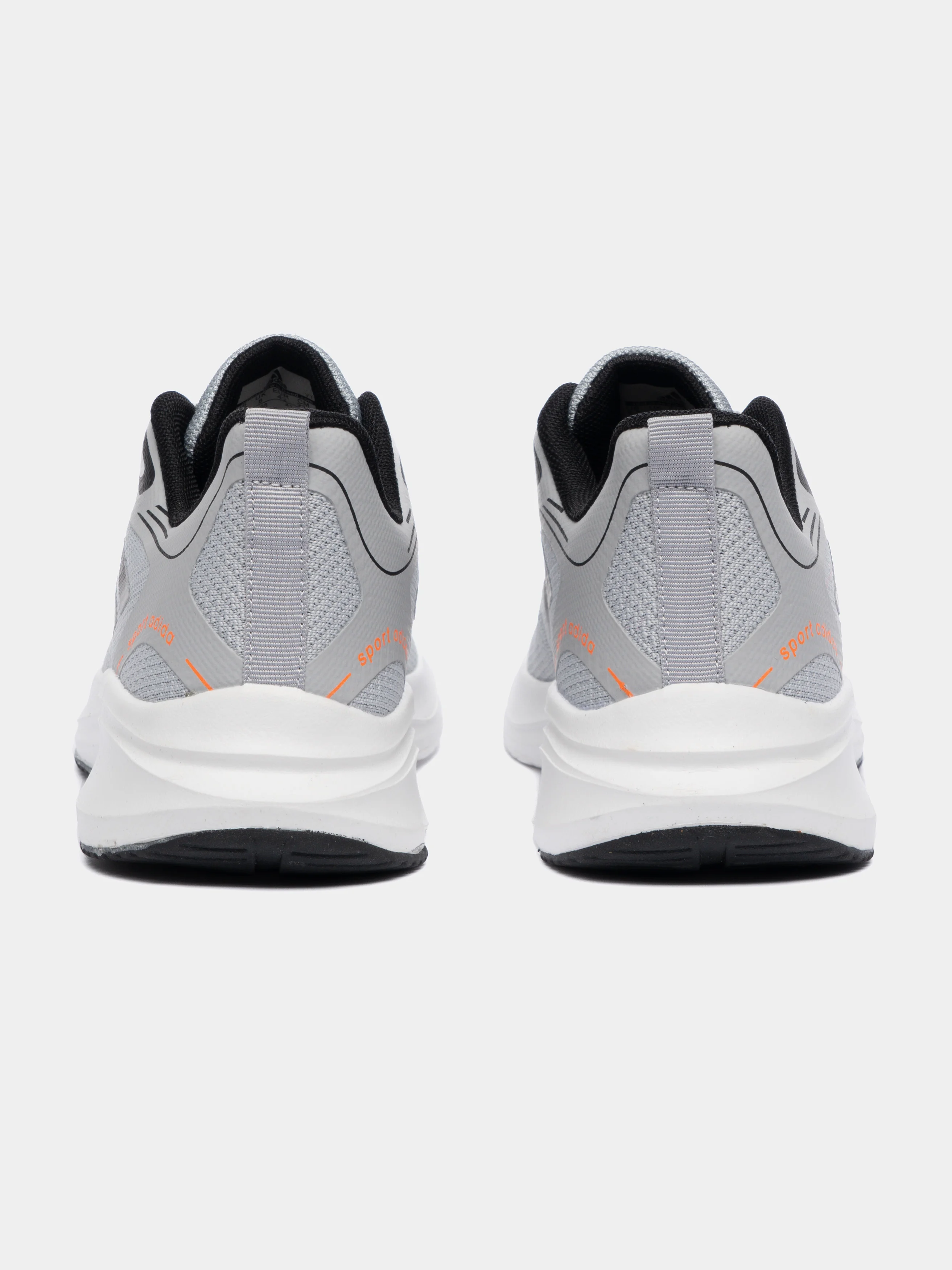 Серый мужские кроссовки с логотипом Adidas
