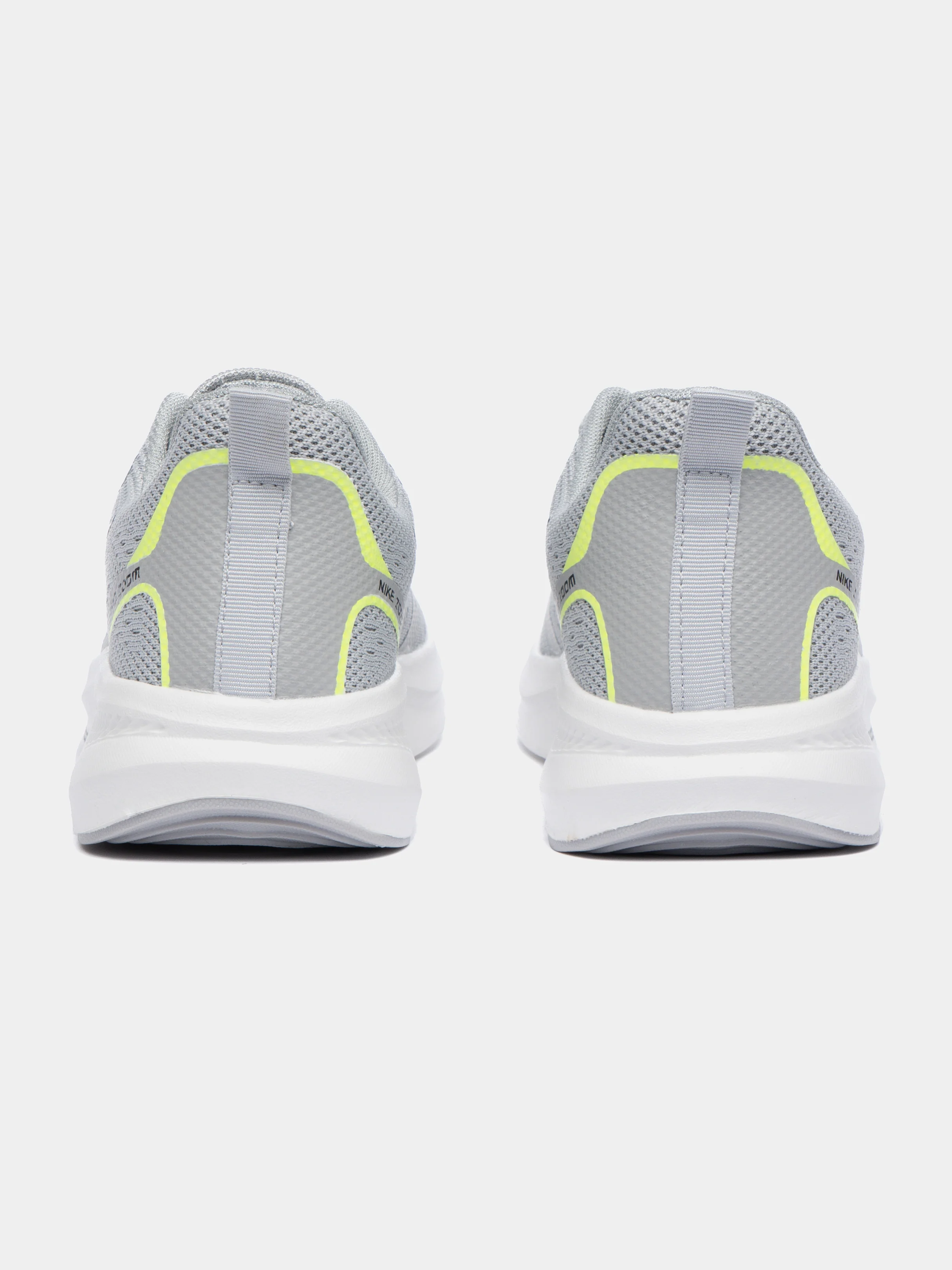 Серый мужские беговые кроссовки с логотипом Nike Zoom