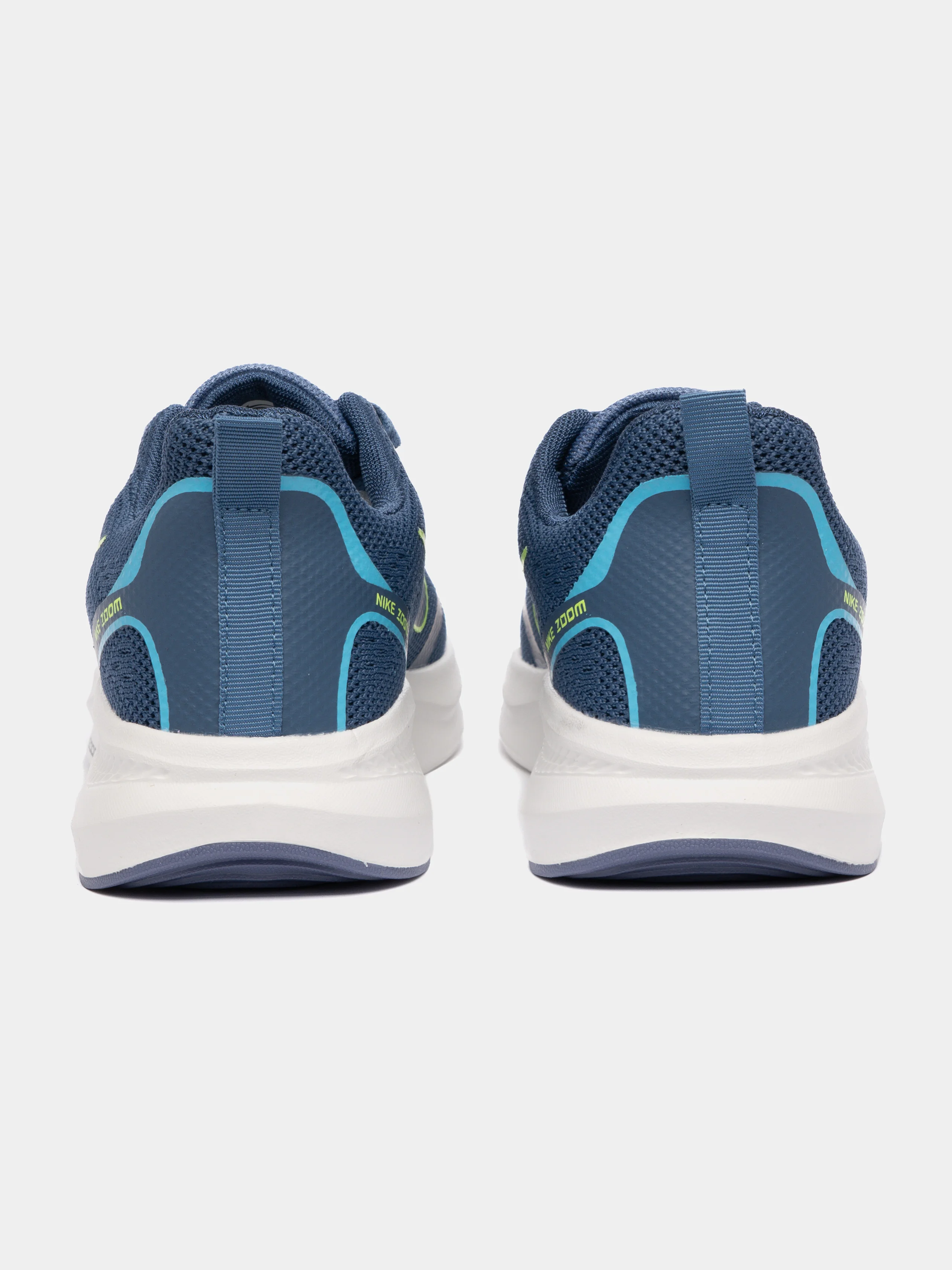 Синий мужские беговые кроссовки с логотипом Nike Zoom