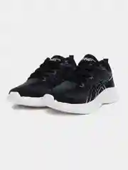 Черный кроссовки мужские с логотипом Asics