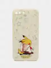 Белый чехол силиконовый Pokemon "Пикачу" для iPhone 7/8 Plus/XS/XR/SE Max/11/12 Pro Max/13