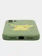 Мятный чехол силиконовый Pokemon "Пикачу" для iPhone 7/8 Plus/XS/XR/SE Max/11/12 Pro Max/13