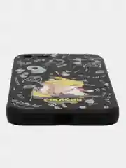 Черный чехол силиконовый Pokemon "Пикачу" для iPhone 7/8 Plus/XS/XR/SE Max/11/12 Pro Max/13