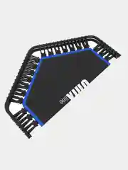 Розовый батут спортивный для фитнеса и джампинга складной UNIX Line FITNESS Lite 130 см, до 130 кг
