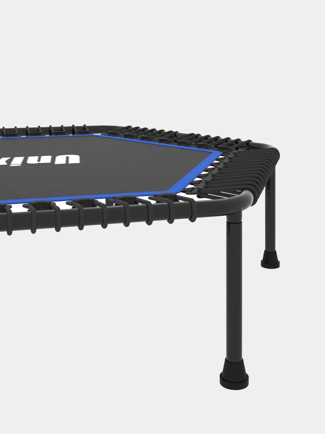 Розовый батут спортивный для фитнеса и джампинга складной UNIX Line FITNESS Lite 130 см, до 130 кг