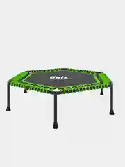 Зеленый батут спортивный для фитнеса и джампинга складной UNIX Line FITNESS Lite 130 см, до 130 кг