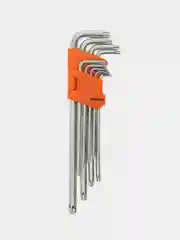 Набор Г-обр. TORX 9ч (T10-T50 CR-V удлинённые с отверстием) АвтоDело (39156)