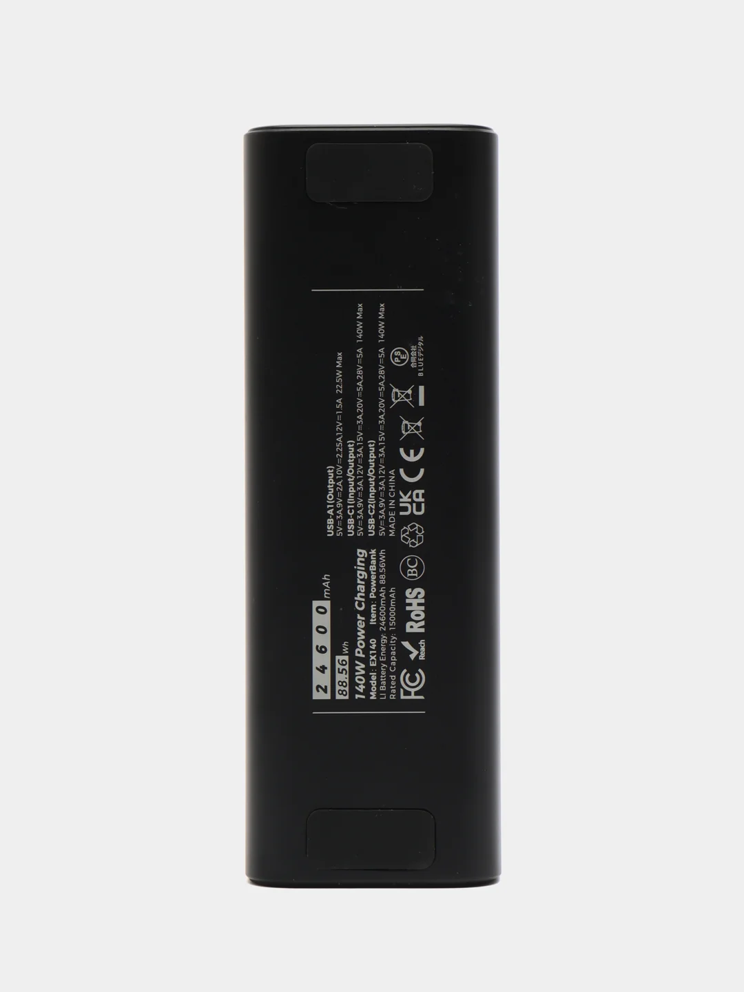 Универсальный внешний аккумулятор Power bank на 24000 mAh CharGuide 140 w