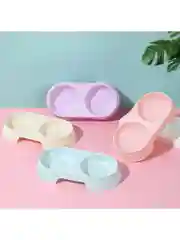Миска для кошек и собак Миска двойная