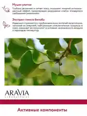Пенка для умывания с муцином улитки и гинкго билоба 150 МЛ ARAVIA АРАВИЯ