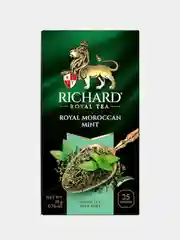 Чай зеленый Richard Royal Moroccan Mint, ароматизированный, 25 пакетиков