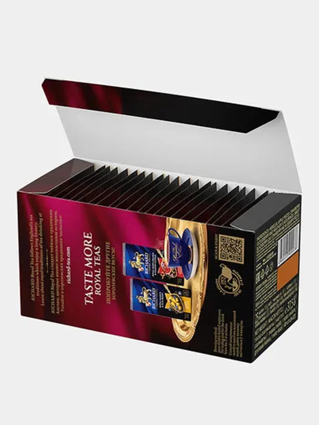 Чайный напиток Richard Royal Cranberry & Cloudberry, фруктово-травяной, 25 пакетиков