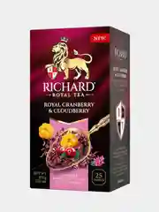 Чайный напиток Richard Royal Cranberry & Cloudberry, фруктово-травяной, 25 пакетиков