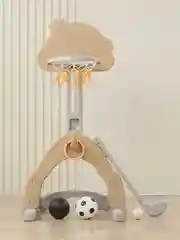Баскетбольная стойка Unix Kids Star Camel 4 в 1. Хоккейные ворота. Футбольные ворота