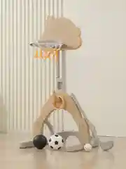 Баскетбольная стойка Unix Kids Star Camel 4 в 1. Хоккейные ворота. Футбольные ворота