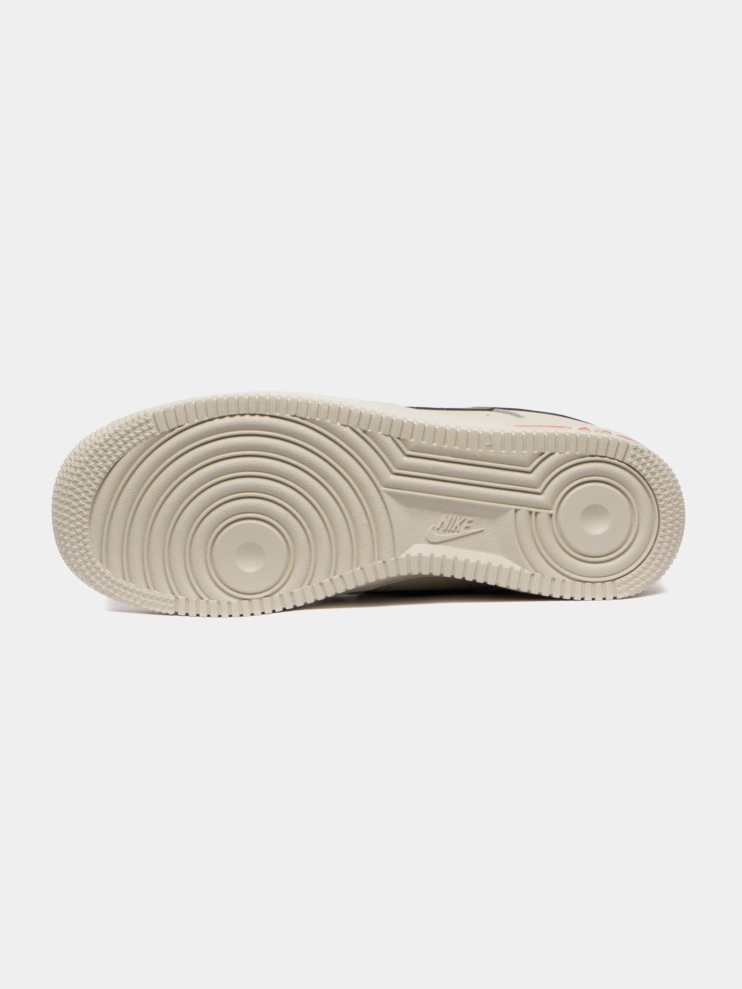 Бежевый кроссовки мужские, с логотипом Nike Air Force 1 low