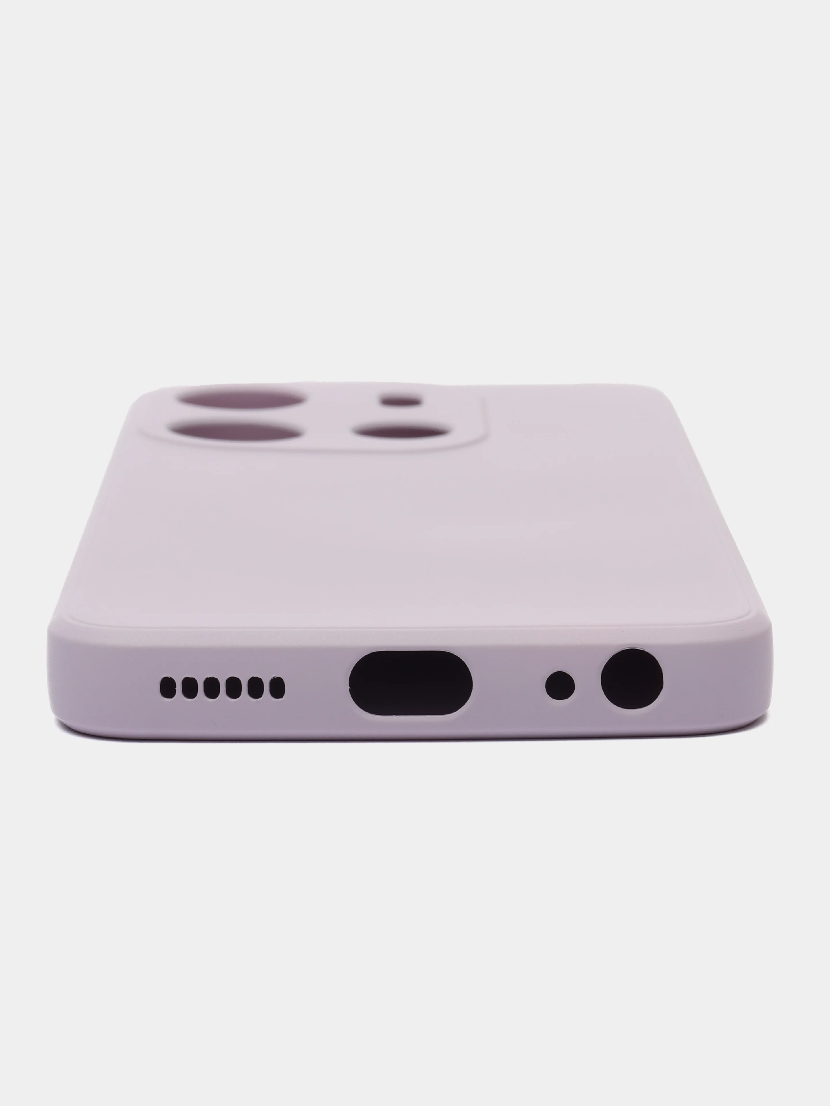 Чехол-накладка Krutoff Silicone Case для TECNO POP 7/7 Pro/Spark Go 2023 лаванда
