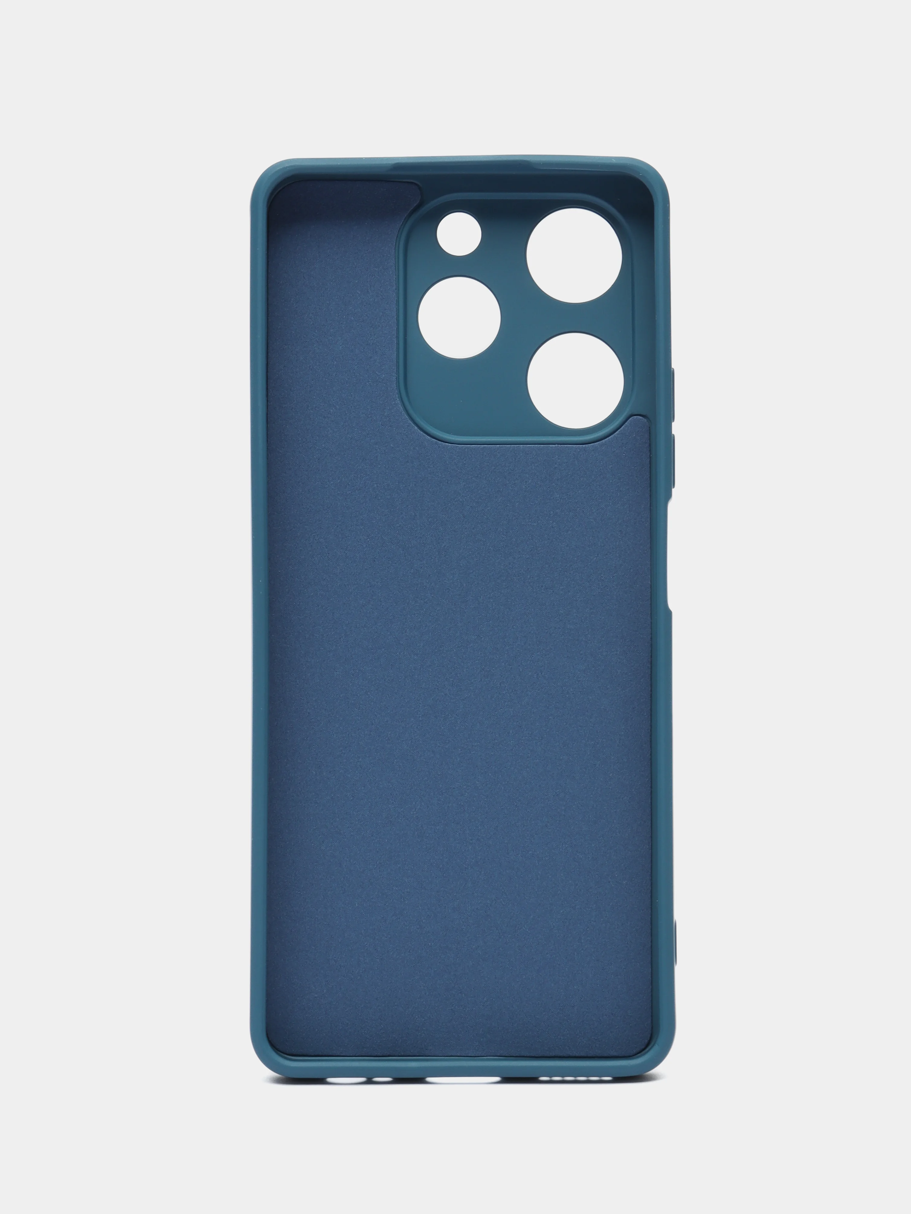 Чехол-накладка Krutoff Silicone Case для TECNO Spark 10 Pro синий